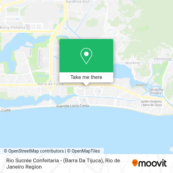 Rio Sucrée Confeitaria - (Barra Da Tijuca) map