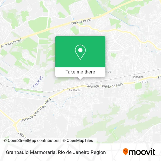 Granpaulo Marmoraria map