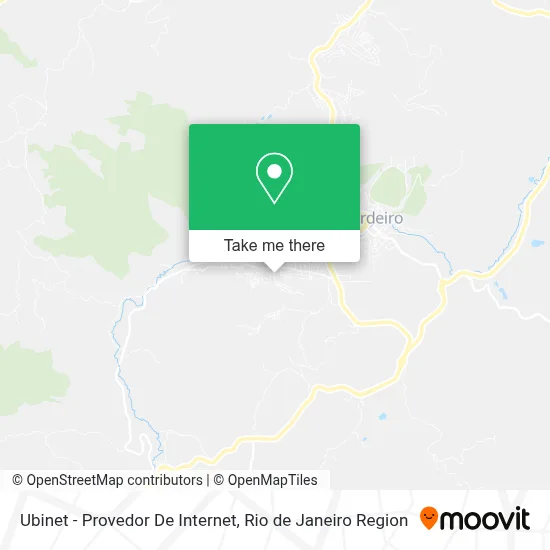 Ubinet - Provedor De Internet map