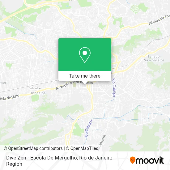 Dive Zen - Escola De Mergulho map