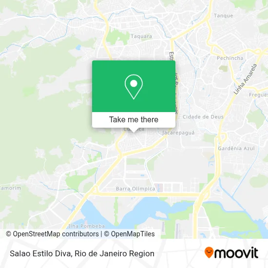 Salao Estilo Diva map