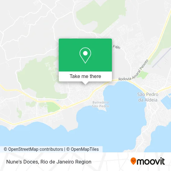 Nune's Doces map