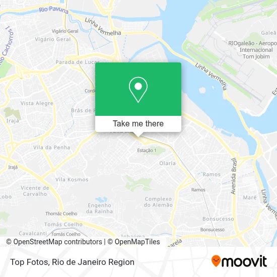 Top Fotos map