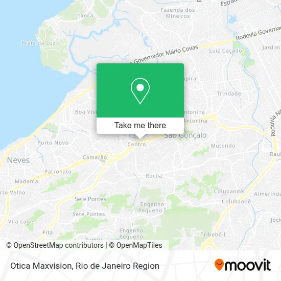 Otica Maxvision map
