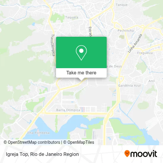 Igreja Top map