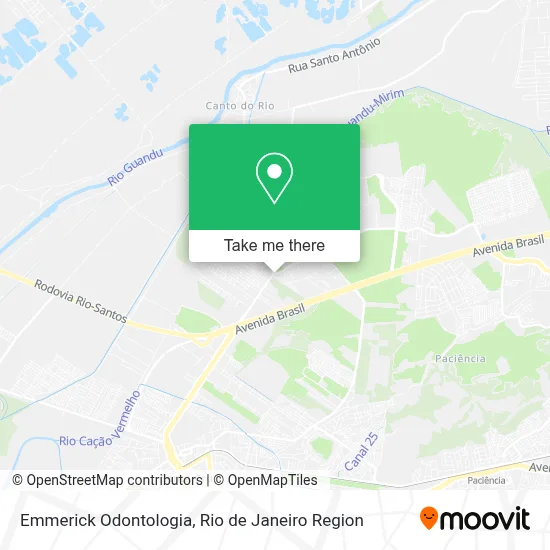 Emmerick Odontologia map