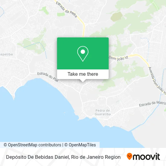 Depósito De Bebidas Daniel map