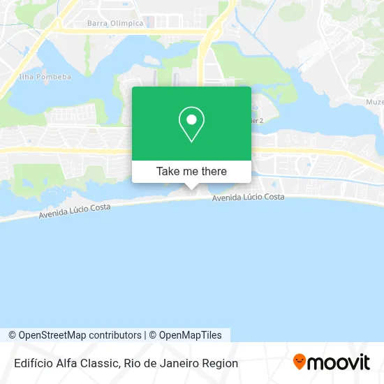 Edifício Alfa Classic map