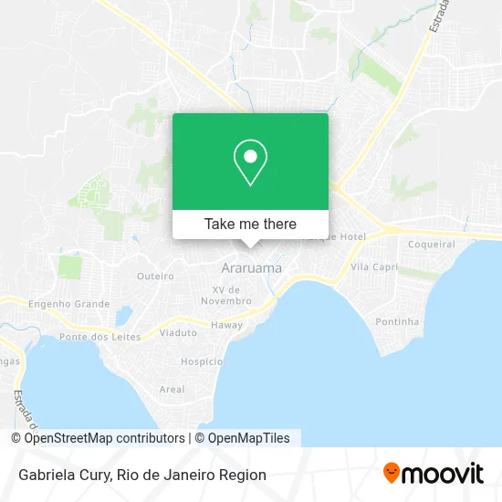 Gabriela Cury map