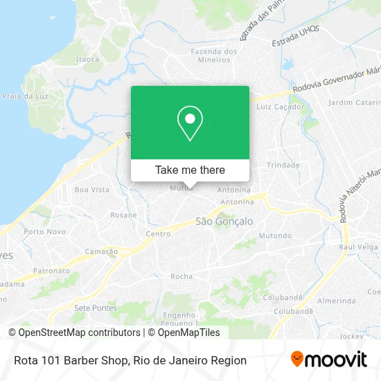 Rota 101 Barber Shop map