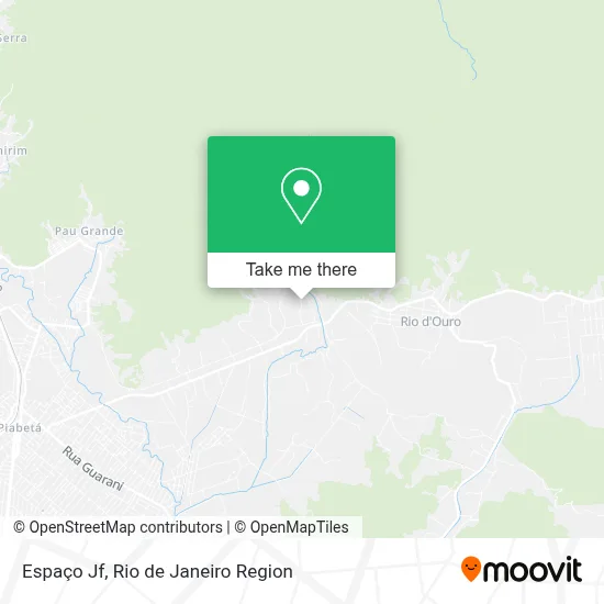 Espaço Jf map