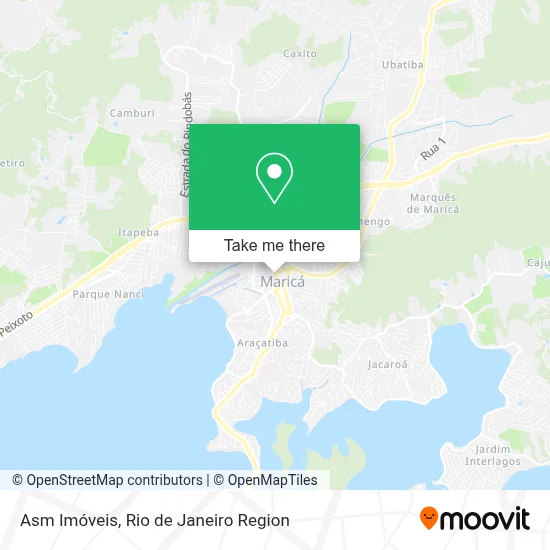 Asm Imóveis map
