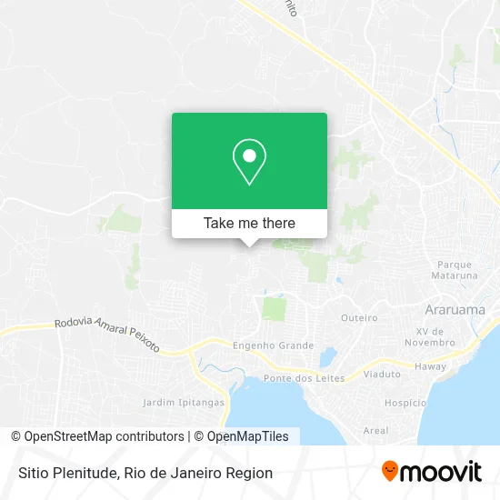 Sitio Plenitude map