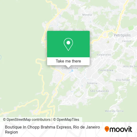 Boutique In Chopp Brahma Express map