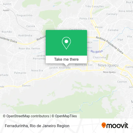 Ferradurinha map