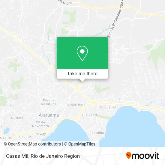 Casas Mil map