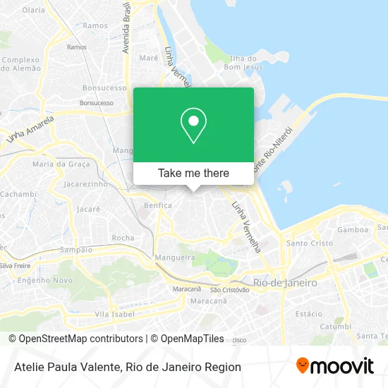Atelie Paula Valente map