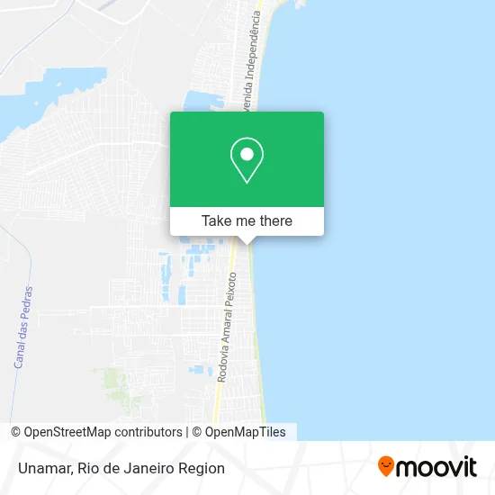 Unamar map
