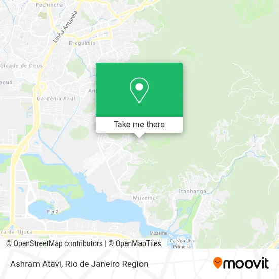Ashram Atavi map