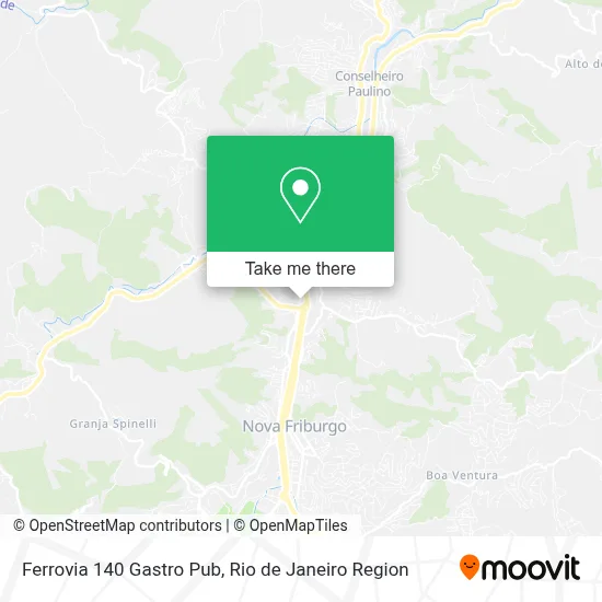 Ferrovia 140 Gastro Pub map