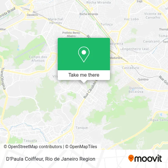 D'Paula Coiffeur map