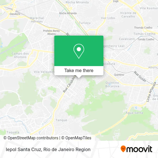 Iepol Santa Cruz map