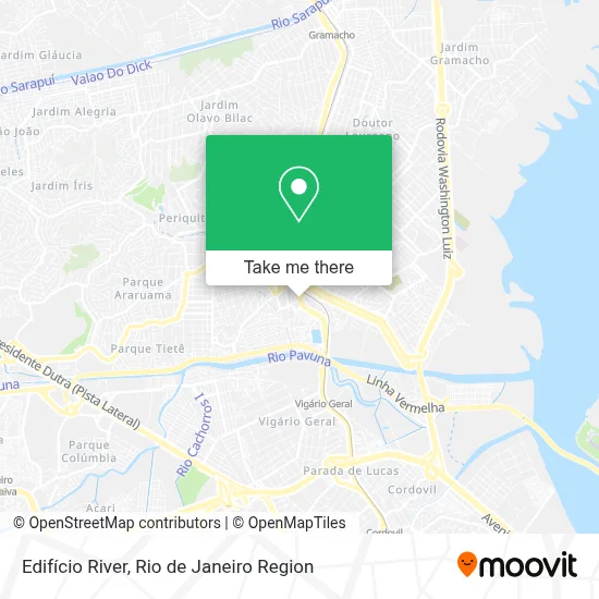 Edifício River map