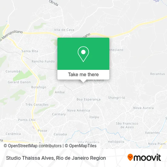 Studio Thaissa Alves map