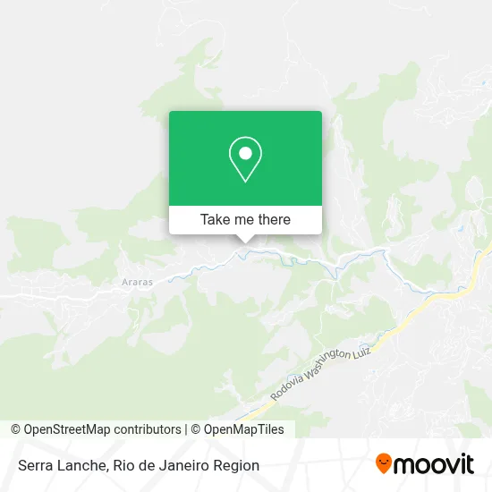 Serra Lanche map