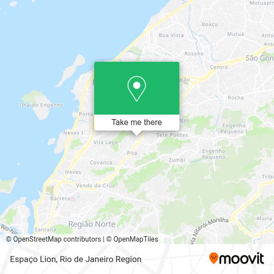 Espaço Lion map