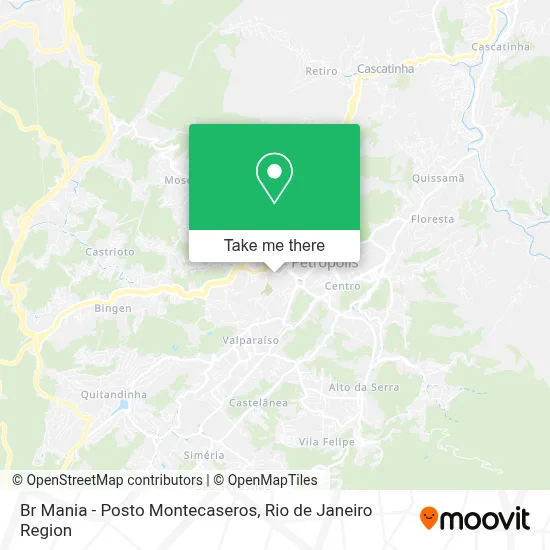Br Mania - Posto Montecaseros map