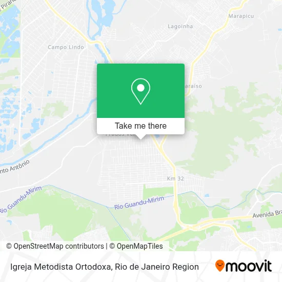 Igreja Metodista Ortodoxa map