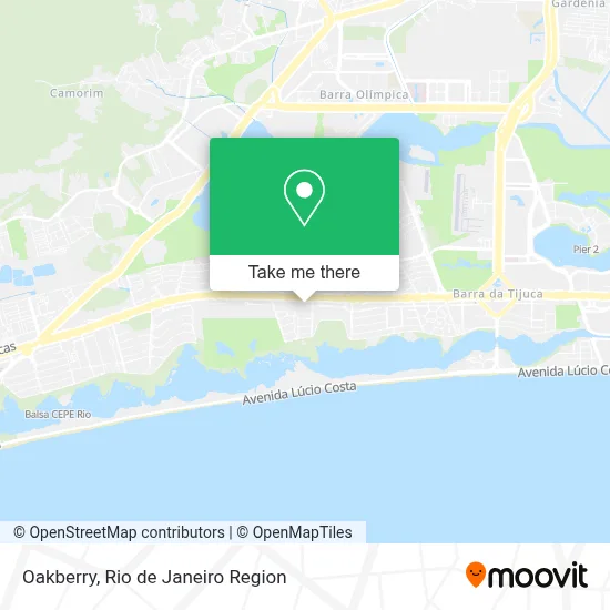 Oakberry map