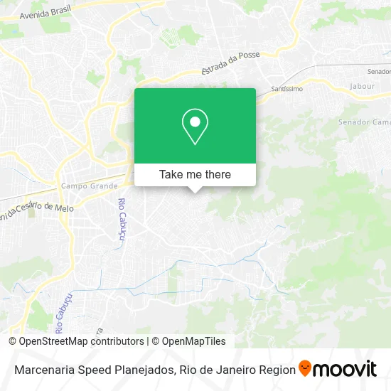 Marcenaria Speed Planejados map