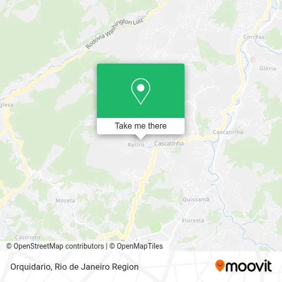 Orquidario map