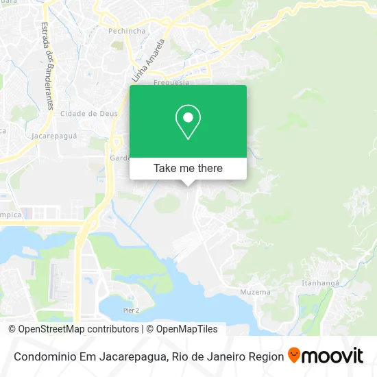 Condominio Em Jacarepagua map