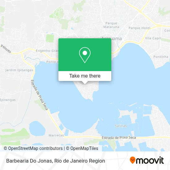 Barbearia Do Jonas map