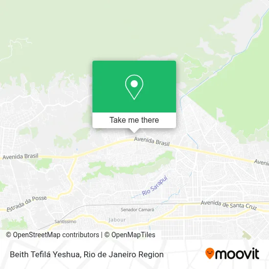 Beith Tefilá Yeshua map