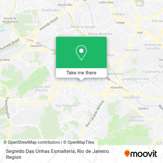 Segredo Das Unhas Esmalteria map