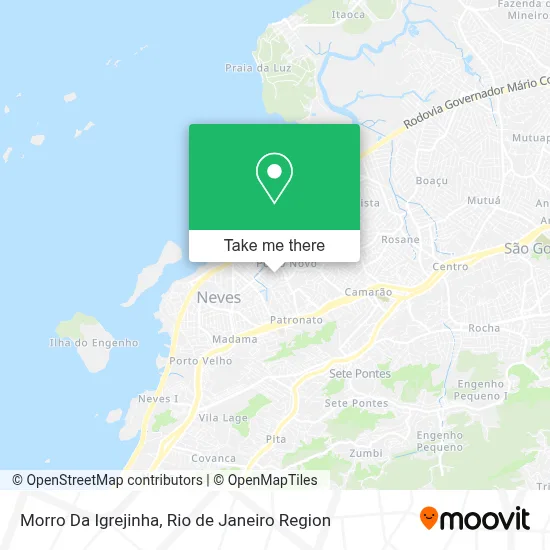 Morro Da Igrejinha map