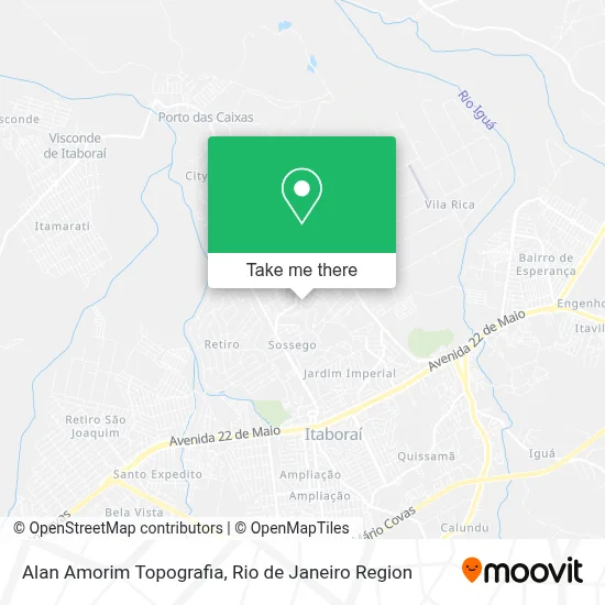 Alan Amorim Topografia map