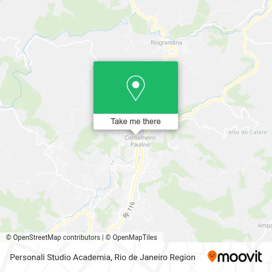 Personali Studio Academia map