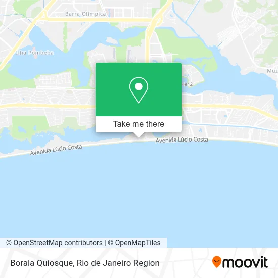 Borala Quiosque map