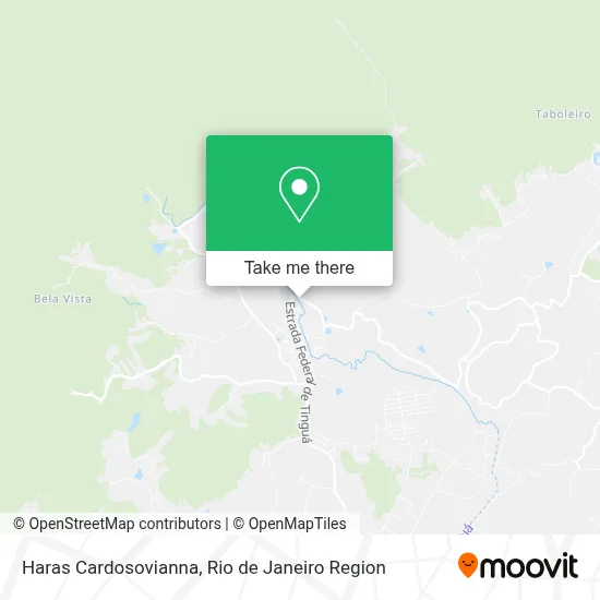 Haras Cardosovianna map
