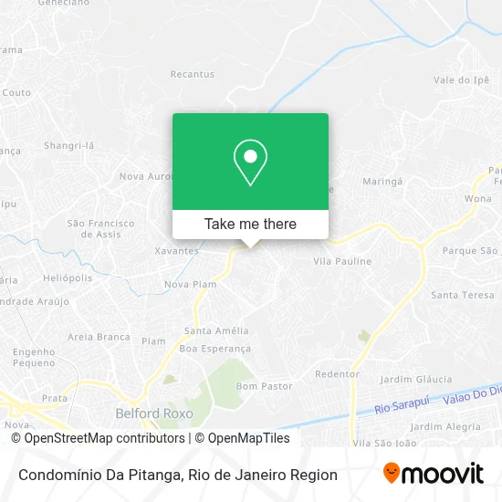 Condomínio Da Pitanga map