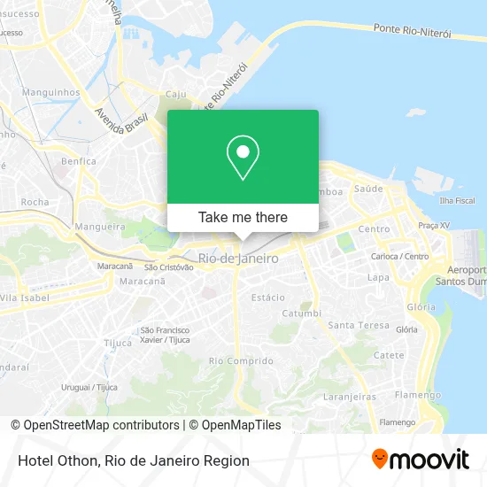 Hotel Othon map