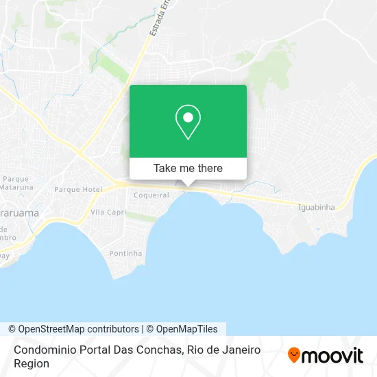 Condominio Portal Das Conchas map