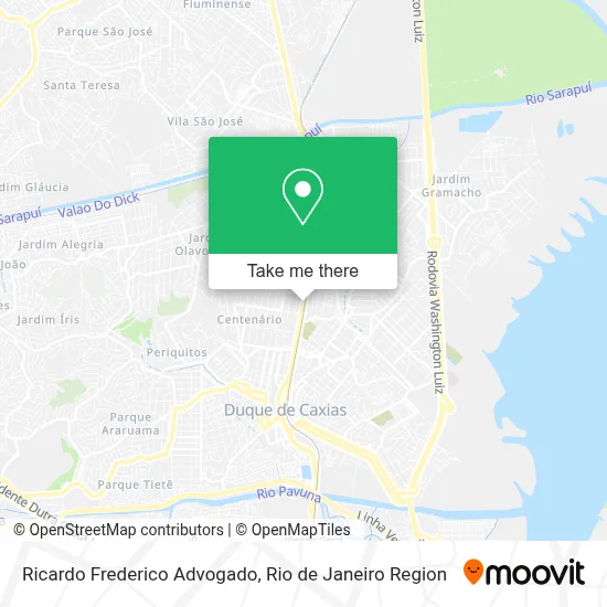 Ricardo Frederico Advogado map