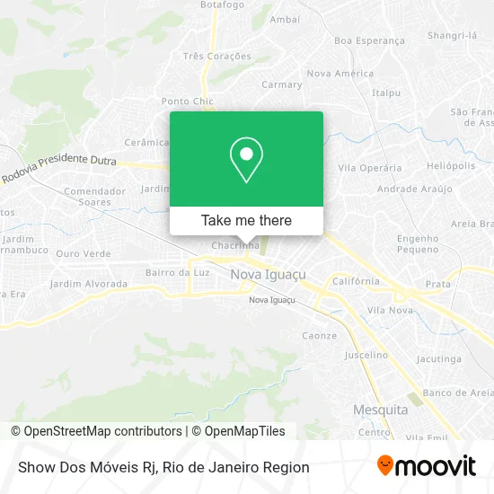 Show Dos Móveis Rj map