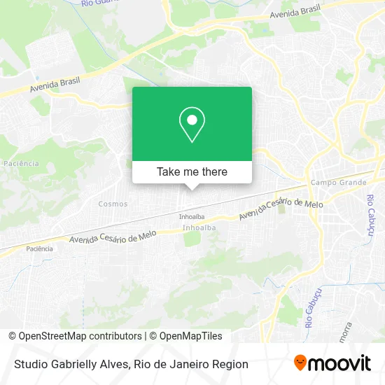 Studio Gabrielly Alves map